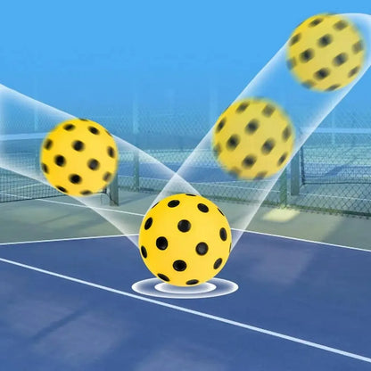 Quiet Indoor Pickleball Practice Balls - Low Noise Foam Training Balls