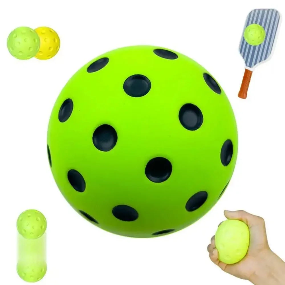 Quiet Indoor Pickleball Practice Balls - Low Noise Foam Training Balls