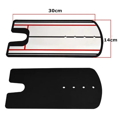 Golf Putting Alignment Mirror - Eye Line & Putter Stroke Training Aid for Practice