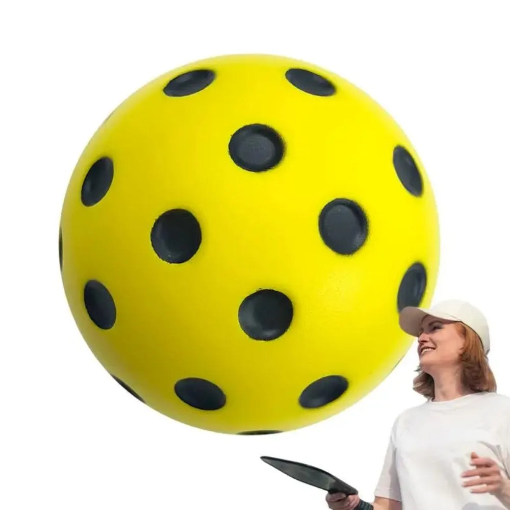 Quiet Indoor Pickleball Practice Balls - Low Noise Foam Training Balls